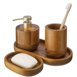 Butlers ACACIA Seifenschale 4er-Set- Bad-Accessoires