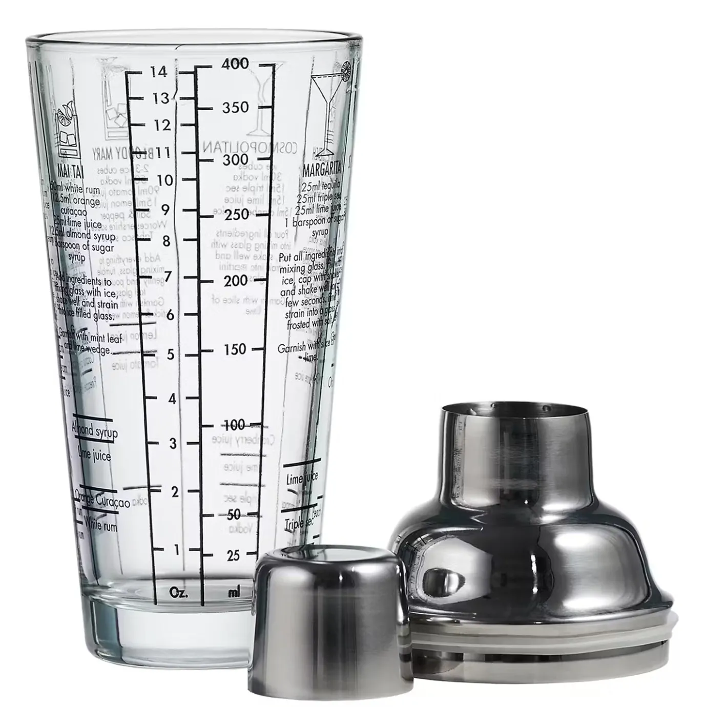 Butlers BARTENDER Cocktailshaker- Cocktailgläser