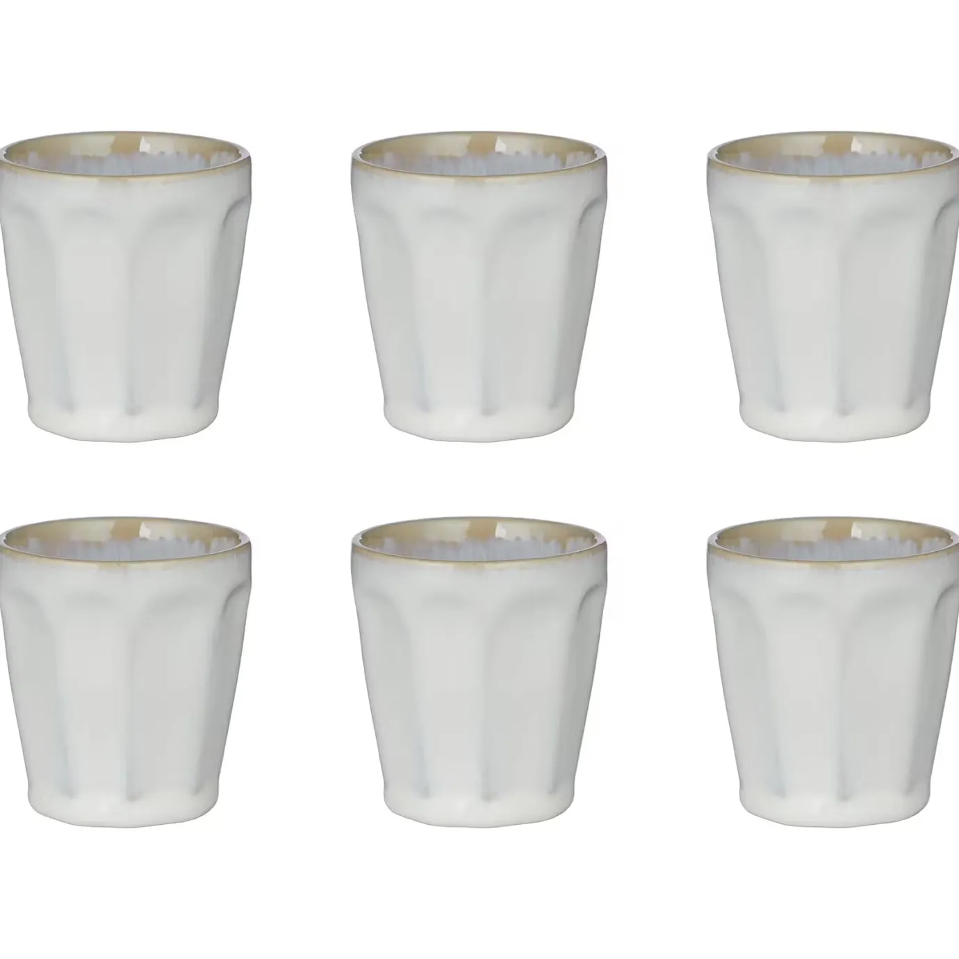Butlers BERGAMO Espressotasse 6er-Set- Tassen & Becher