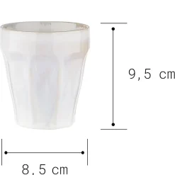 Butlers BERGAMO Kaffeetasse 6er-Set- Tassen & Becher
