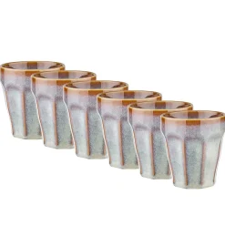 Butlers BERGAMO Kaffeetasse 6er-Set- Tassen & Becher