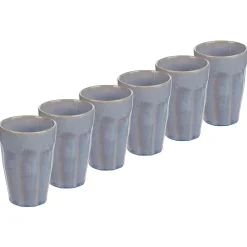 Butlers BERGAMO Latte Macchiato Tasse 6er-Set- Tassen & Becher
