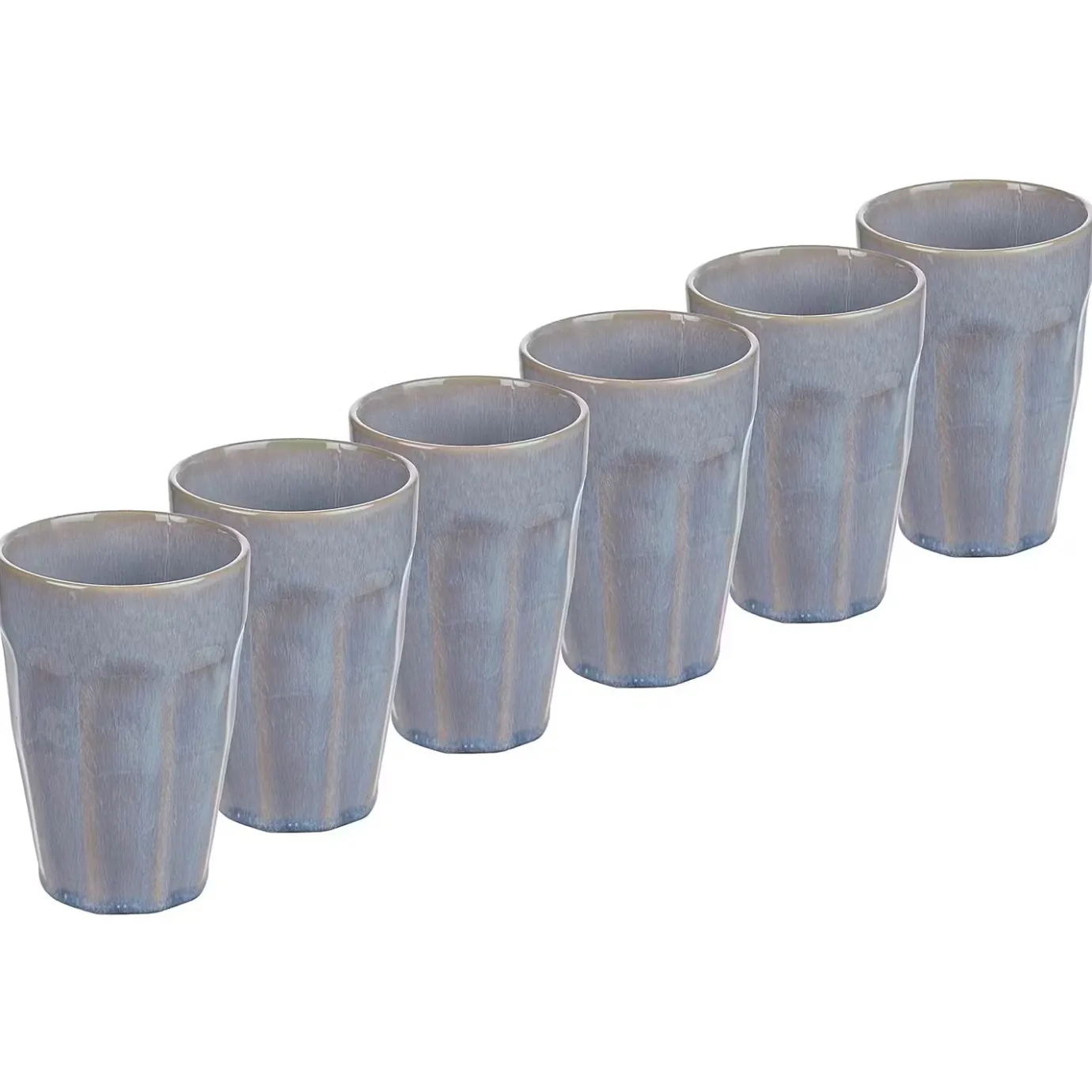 Butlers BERGAMO Latte Macchiato Tasse 6er-Set- Tassen & Becher