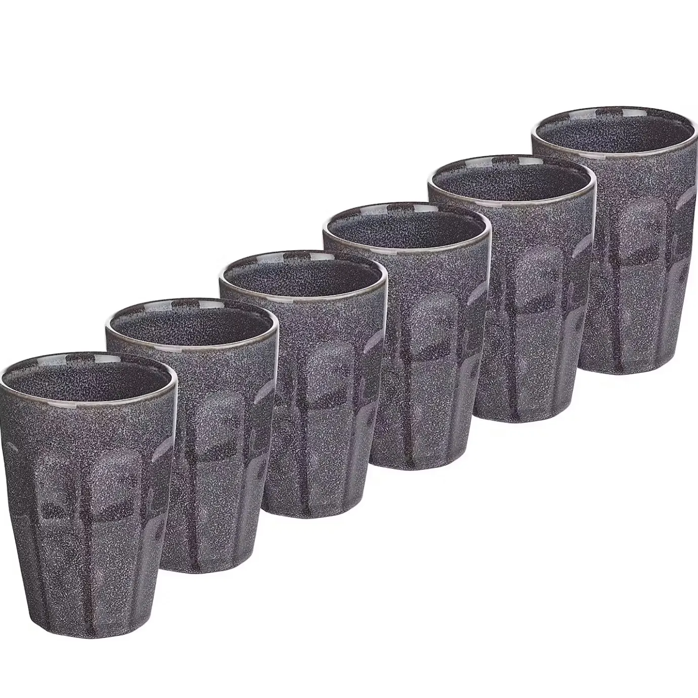 Butlers BERGAMO Latte Macchiato Tasse 6er-Set- Tassen & Becher