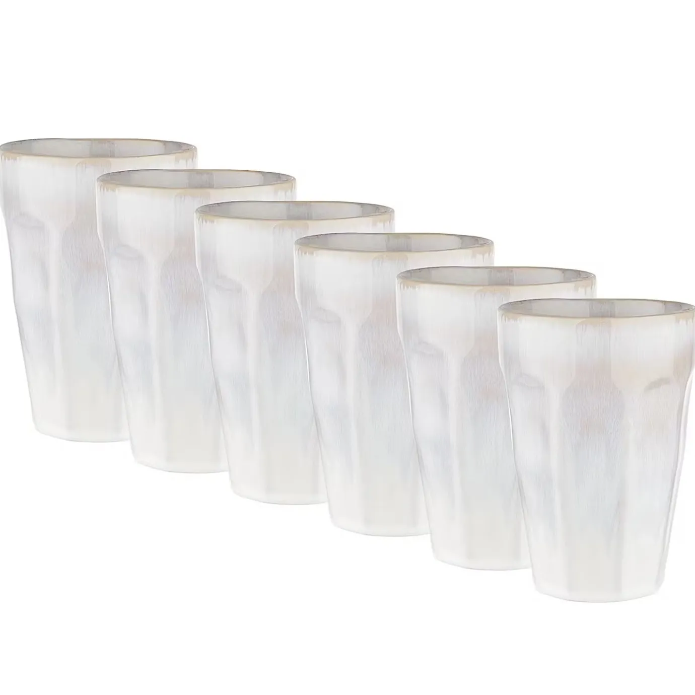 Butlers BERGAMO Latte Macchiato Tasse 6er-Set- Tassen & Becher