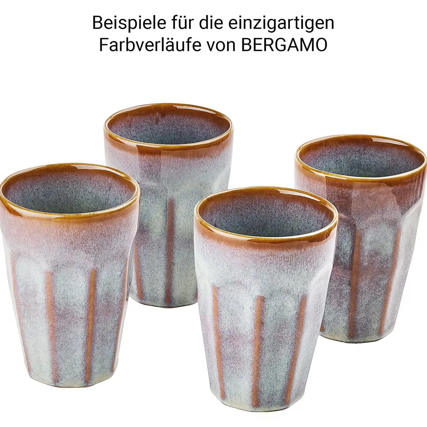Butlers BERGAMO Latte Macchiato Tasse- Tassen & Becher