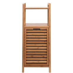 Butlers BIG BAMBOO Regal mit Wäschekorb- Badmöbel|Bad-Accessoires
