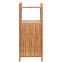 Butlers BIG BAMBOO Regal mit Wäschekorb- Badmöbel|Bad-Accessoires