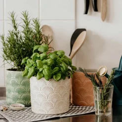 Butlers BLOOMY Blumentopf 6er-Set- Blumentöpfe & Übertöpfe