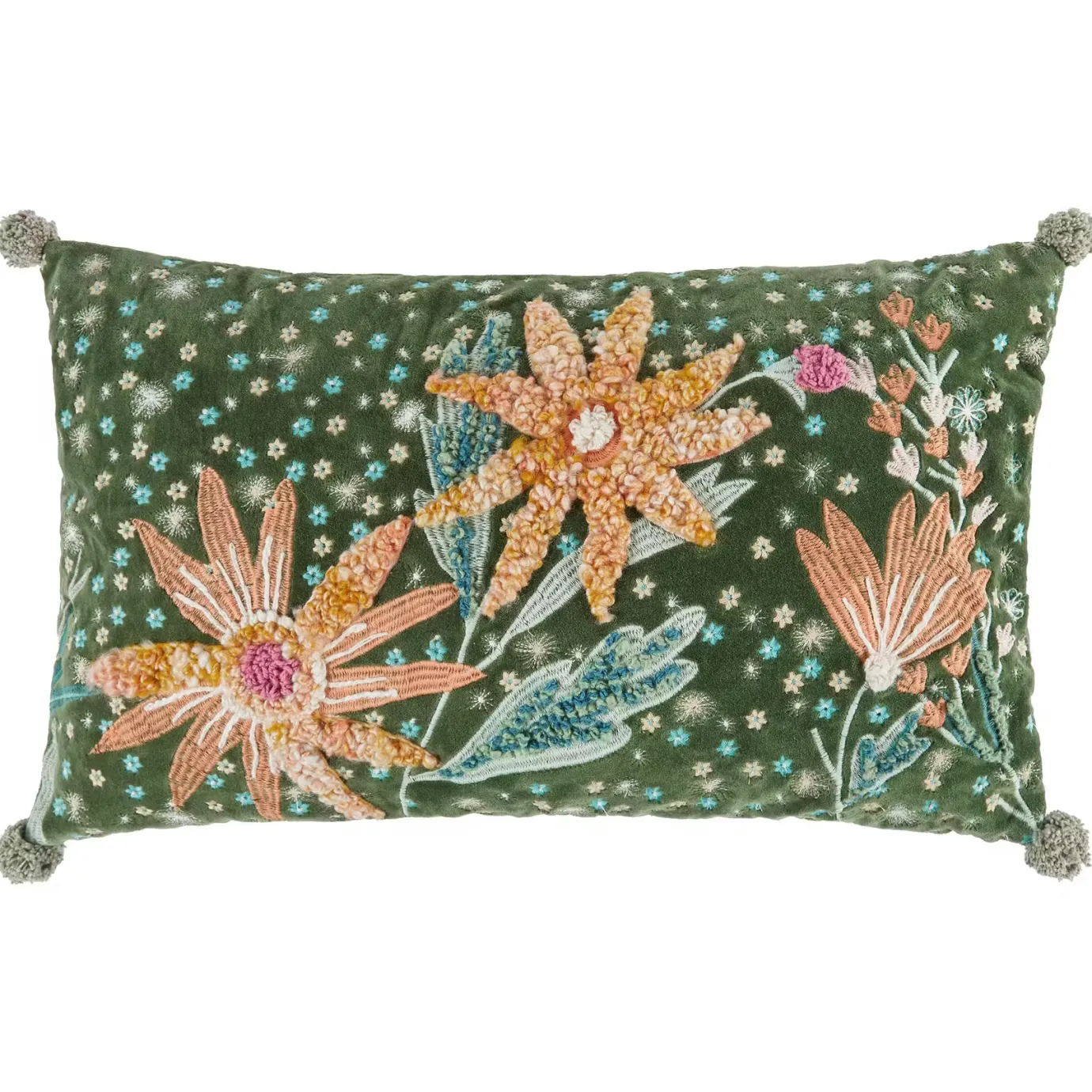 Butlers BOHEMIAN Kissen Blumenwiese- Kissen & Decken