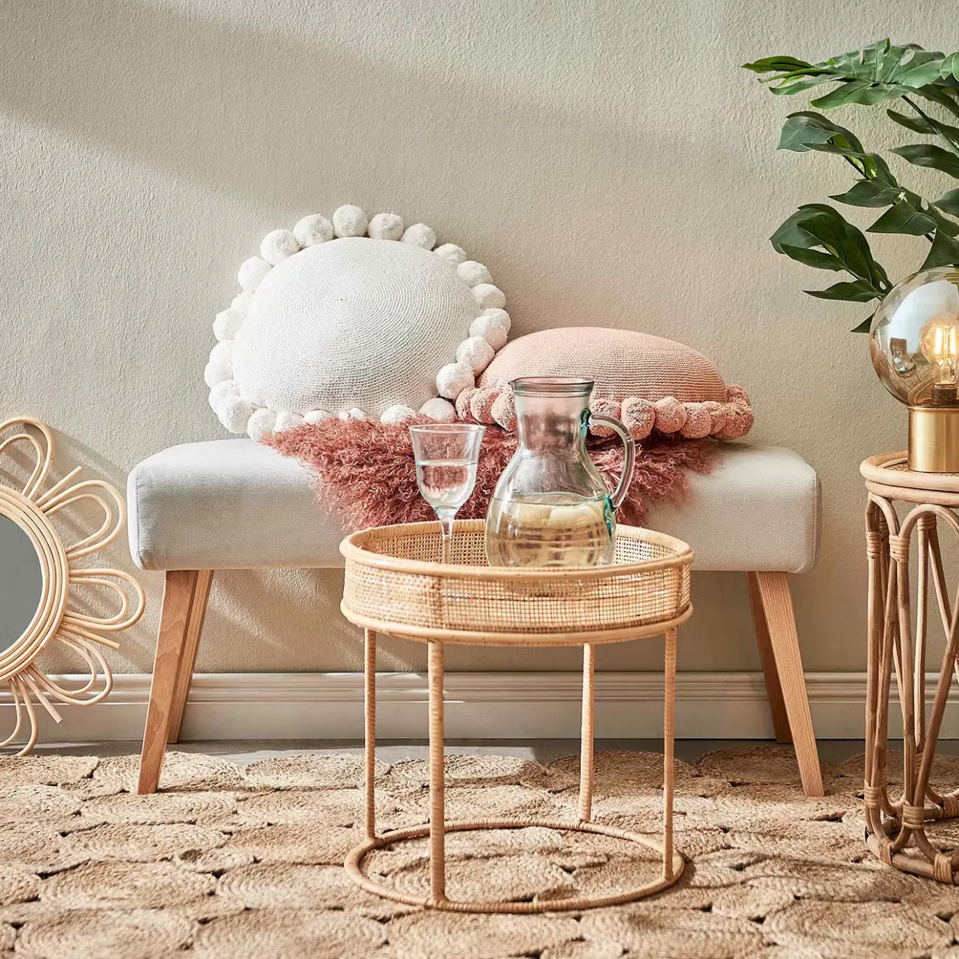 Butlers BOHO LOUNGE Beistelltisch- Möbel