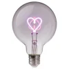 Butlers BRIGHT LIGHT LED-Glühlampe Herz- Led-Leuchtmittel