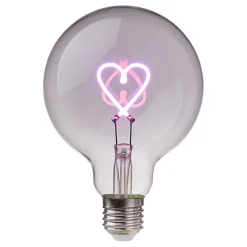 Butlers BRIGHT LIGHT LED-Glühlampe Herz- Led-Leuchtmittel