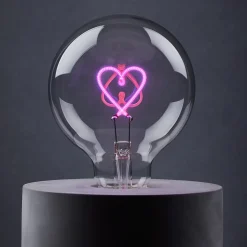Butlers BRIGHT LIGHT LED-Glühlampe Herz- Led-Leuchtmittel