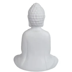 Butlers BUDDHA Deko-Statue mit Kerzenhalter- Teelichthalter|Kerzenhalter & Kerzenständer