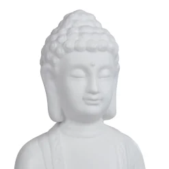Butlers BUDDHA Deko-Statue mit Kerzenhalter- Teelichthalter|Kerzenhalter & Kerzenständer