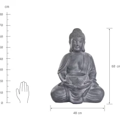 Butlers BUDDHA Kerzenhalter- Kerzenhalter & Kerzenständer