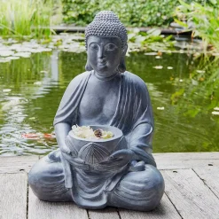 Butlers BUDDHA Kerzenhalter- Kerzenhalter & Kerzenständer