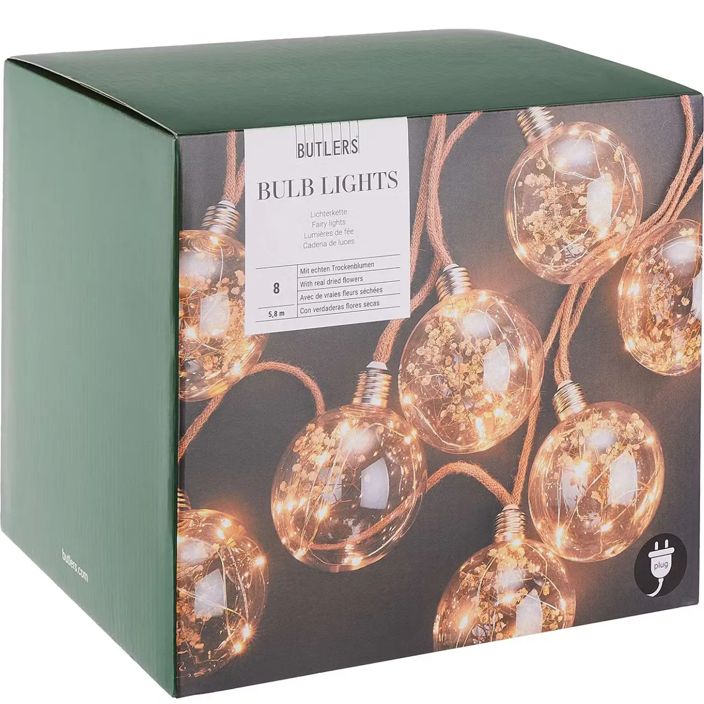 Butlers BULB LIGHTS LED-Lichterkette- Lichterketten