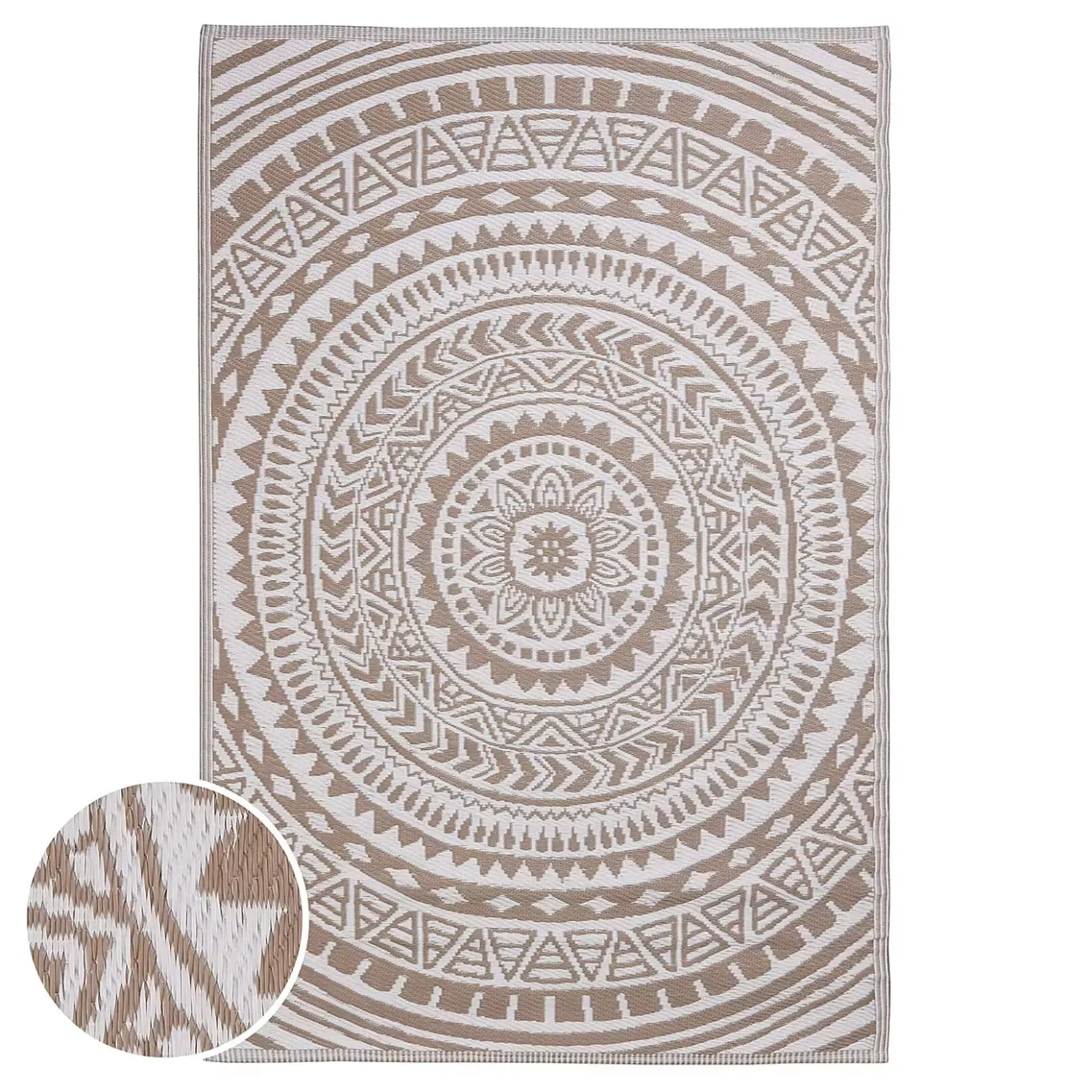 Butlers COLOUR CLASH In-/Outdoorteppich Circles- Teppiche