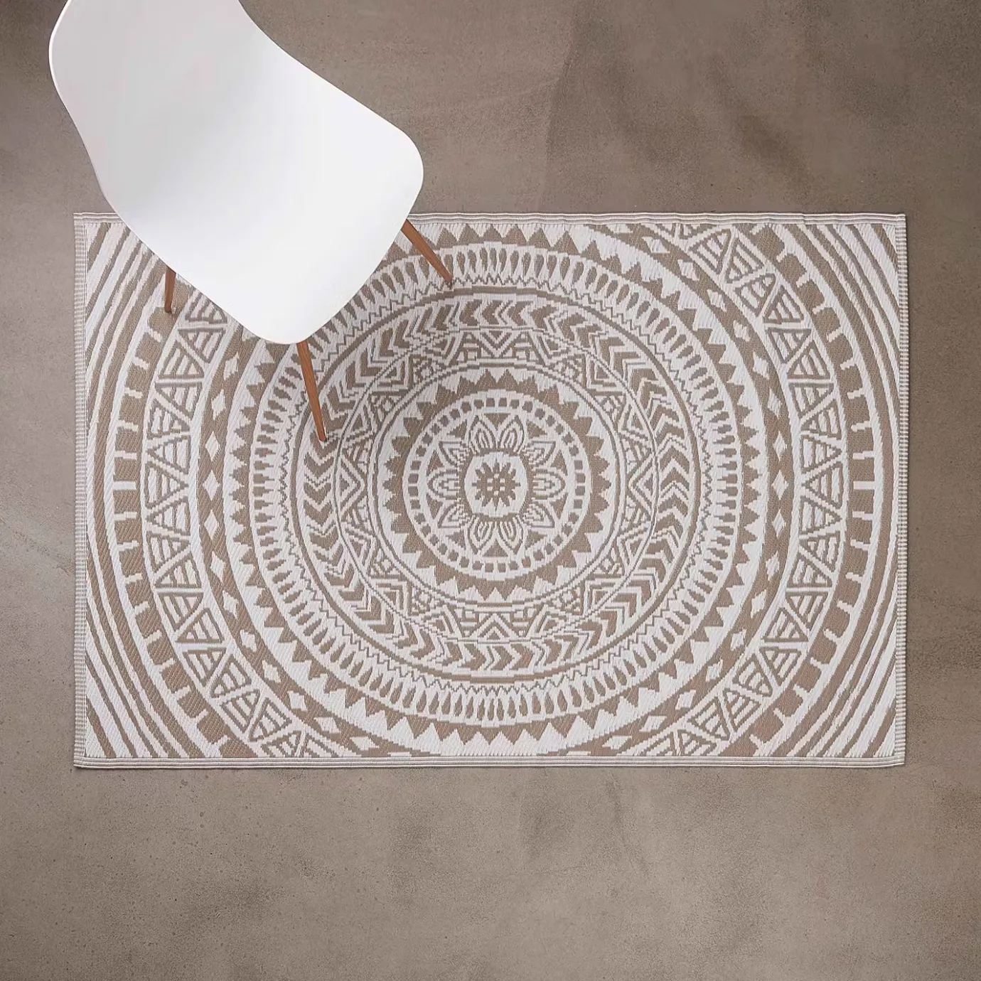 Butlers COLOUR CLASH In-/Outdoorteppich Circles- Teppiche