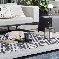 Butlers COLOUR CLASH In-/Outdoorteppich Ethno- Teppiche