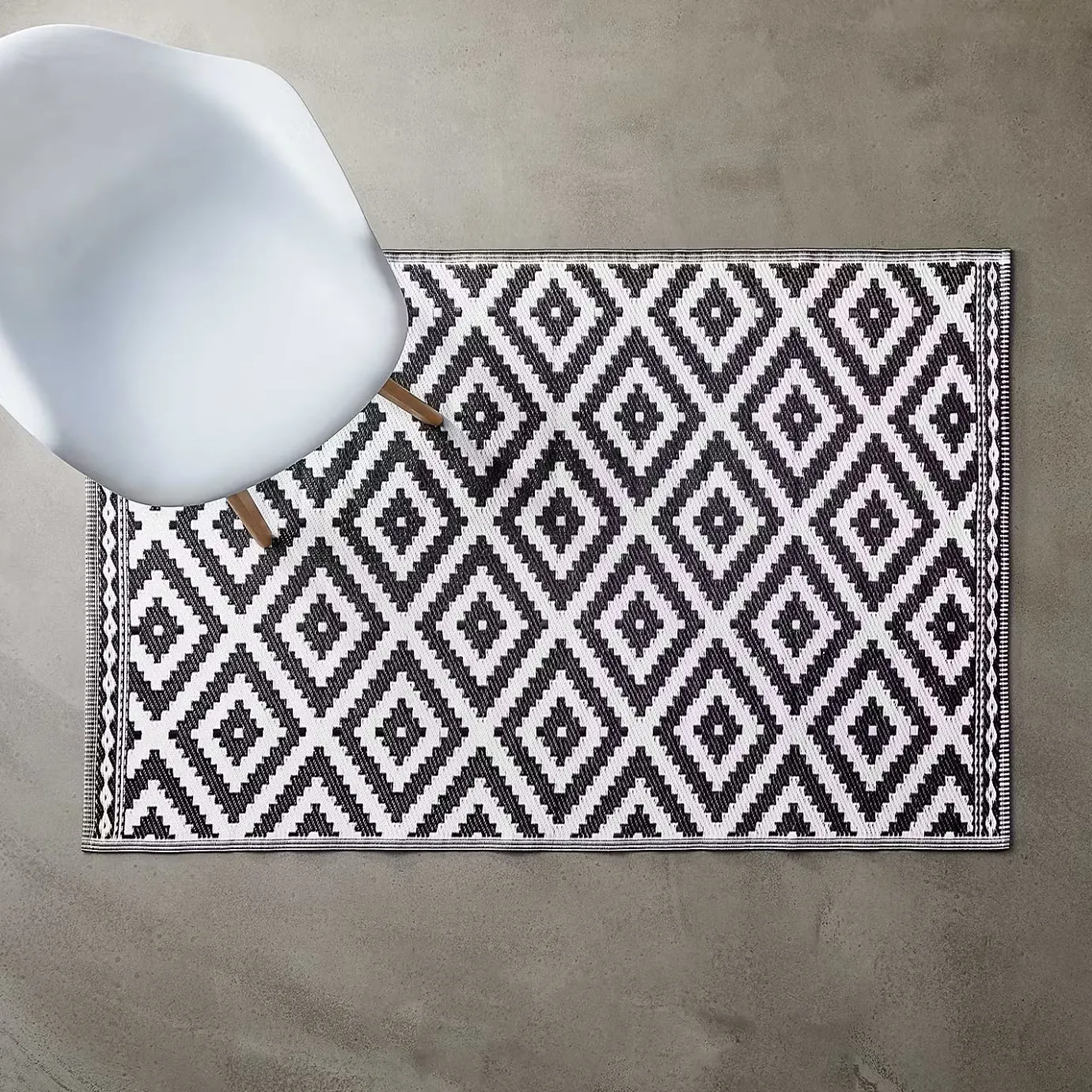 Butlers COLOUR CLASH In-/Outdoorteppich Ethno- Teppiche