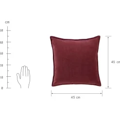 Butlers COTTON VELVET Dekokissen- Kissen & Decken