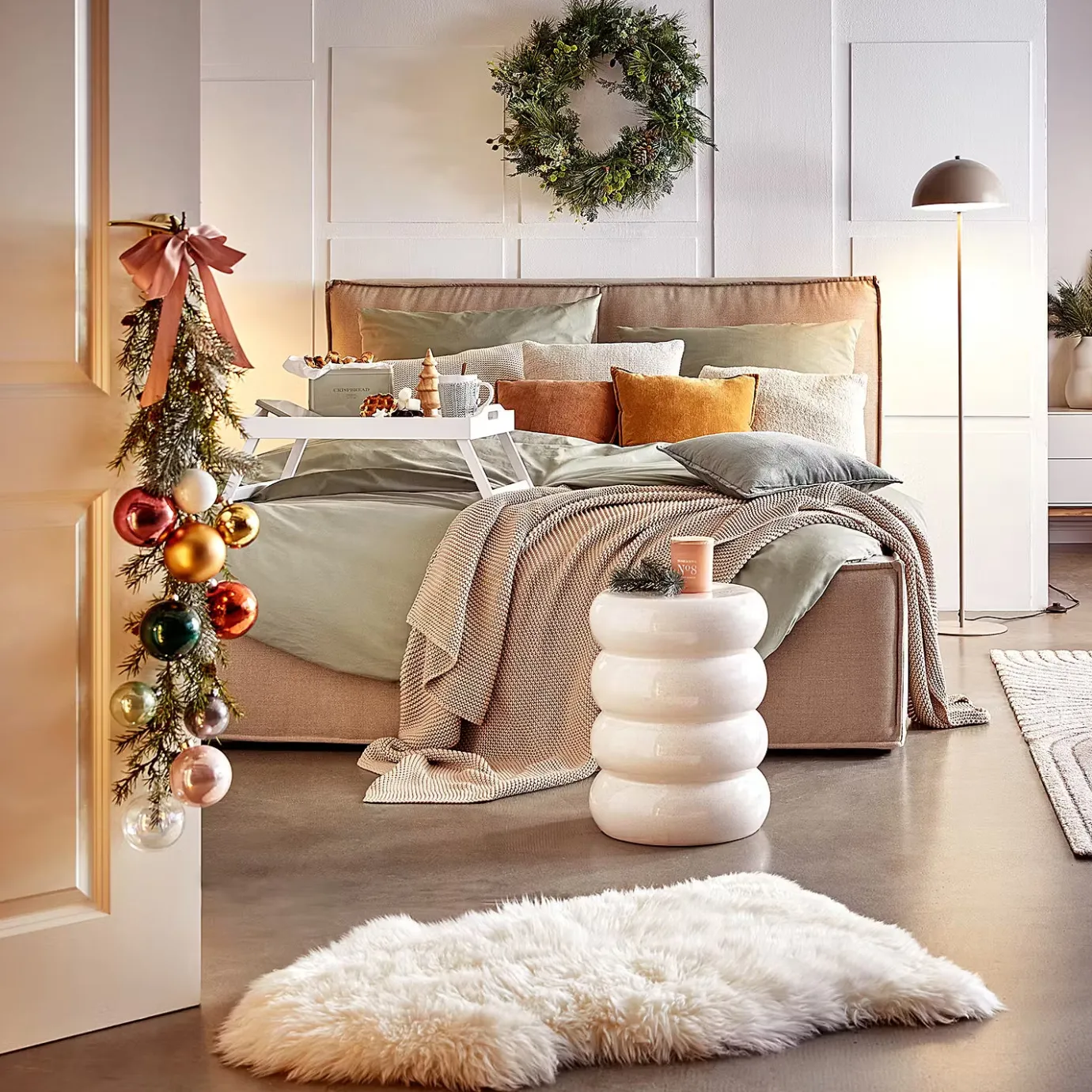 Butlers COTTON VELVET Dekokissen- Kissen & Decken
