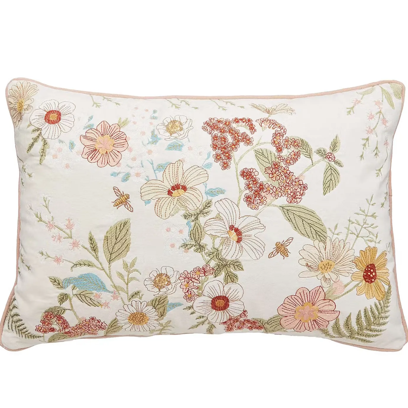 Butlers COTTON VELVET Dekokissen Blumen- Kissen & Decken