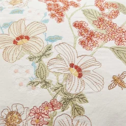 Butlers COTTON VELVET Dekokissen Blumen- Kissen & Decken