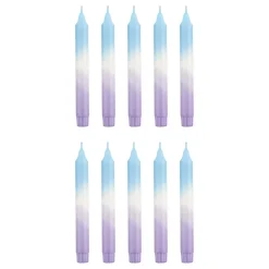 Butlers DIP-DYE Stabkerze 10er-Set- Kerzen