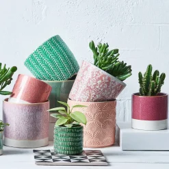 Butlers EARLY SPRING Blumentopf 6er-Set- Blumentöpfe & Übertöpfe