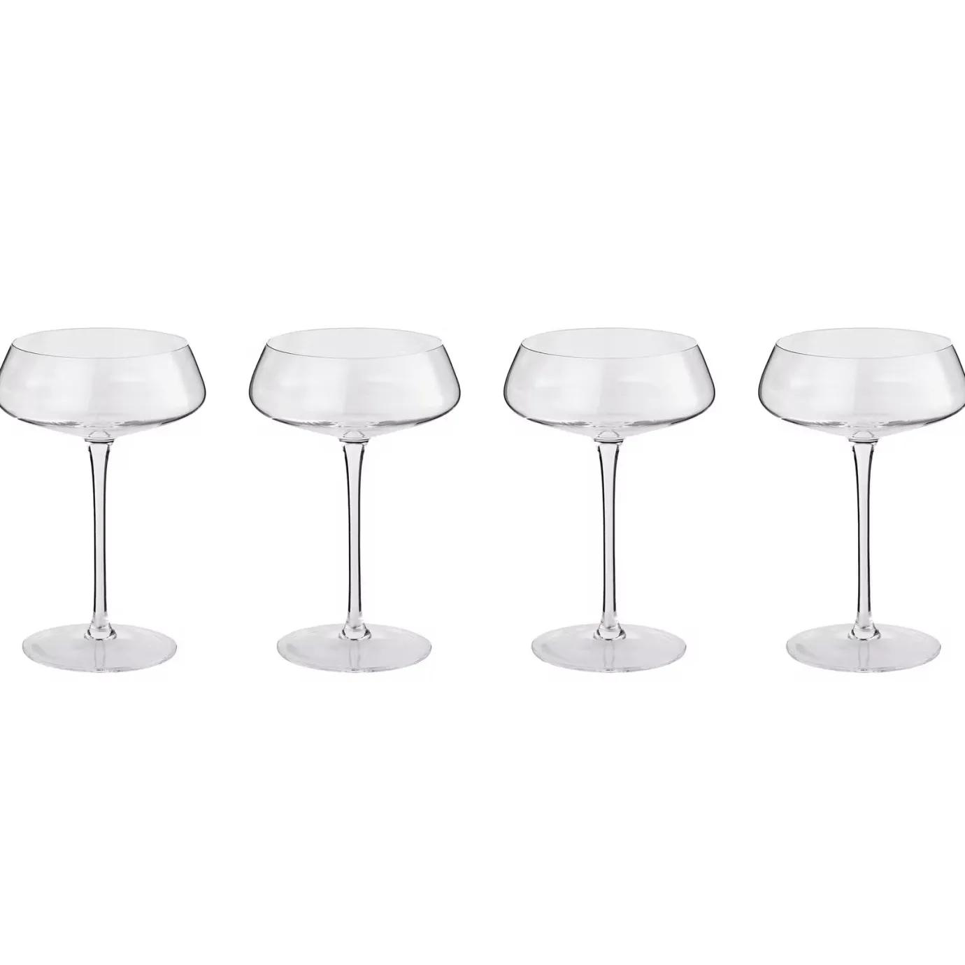 Butlers ELYSIA Champagnerschale 4er-Set- Sektgläser & Champagnergläser