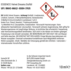 Butlers ESSENCE Duftöl Velvet Dreams- Raumdüfte|Raumdüfte & Diffuser