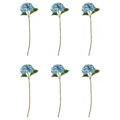 Butlers FLORISTA Kunstblume Hortensie 6er-Set- Kunstpflanzen