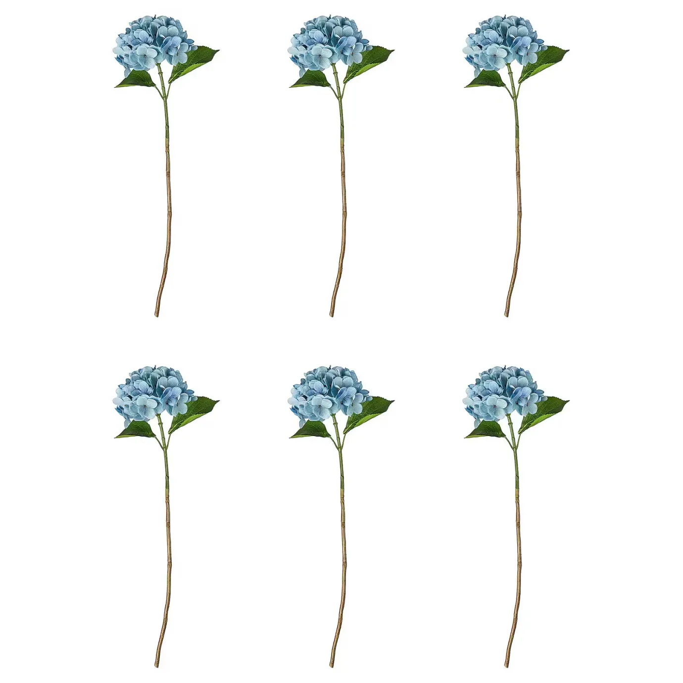 Butlers FLORISTA Kunstblume Hortensie 6er-Set- Kunstpflanzen