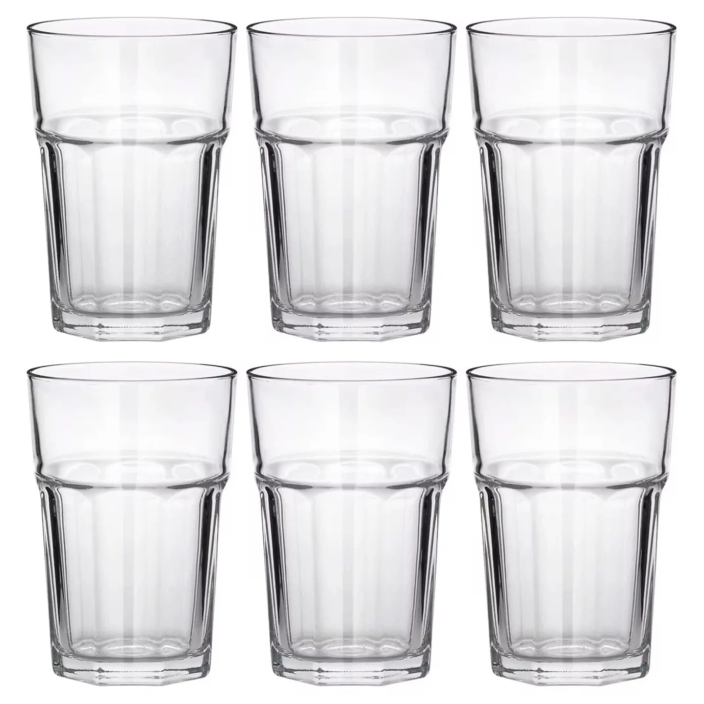 Butlers GIBRALTAR Trinkglas 6er-Set- Wassergläser