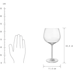 Butlers GIN LOVERS Ginglas 6er-Set- Cocktailgläser