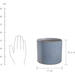 Butlers GLAZE Blumentopf- Blumentöpfe & Übertöpfe
