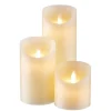 Butlers GLOWING FLAME LED Kerzen-Set 3-tlg.- Kerzen