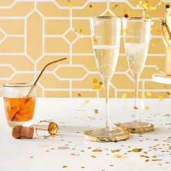 Butlers GOLDEN TWENTIES Champagnerflöte 4er-Set- Sektgläser & Champagnergläser