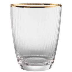 Butlers GOLDEN TWENTIES Wasserglas 4er-Set- Wassergläser