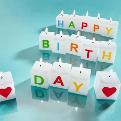 Butlers HAPPY BIRTHDAY Kerzen-Set 6er-Set- Kerzen