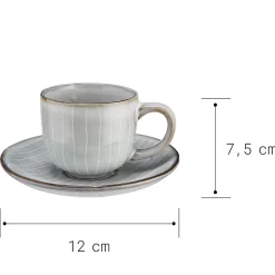 Butlers HENLEY Espressotasse 4er-Set- Tassen & Becher