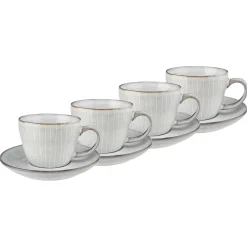 Butlers HENLEY Kaffeetasse 4er-Set- Tassen & Becher