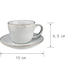 Butlers HENLEY Kaffeetasse 4er-Set- Tassen & Becher