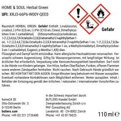 Butlers HOME & SOUL Raumduft X Herbal Green- Raumdüfte|Raumdüfte & Diffuser