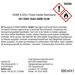 Butlers HOME & SOUL Raumspray Flower Garden- Raumdüfte|Raumdüfte & Diffuser