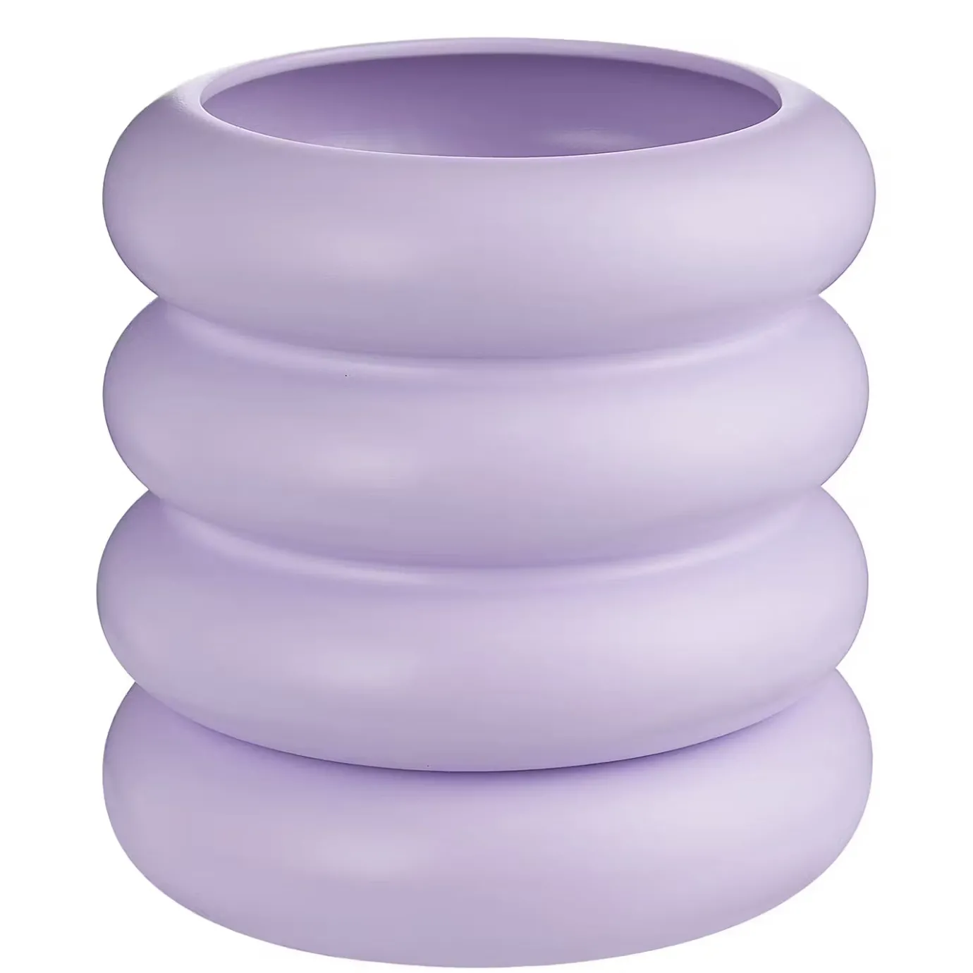 Butlers HOOP Blumenübertopf 4er-Set- Blumentöpfe & Übertöpfe